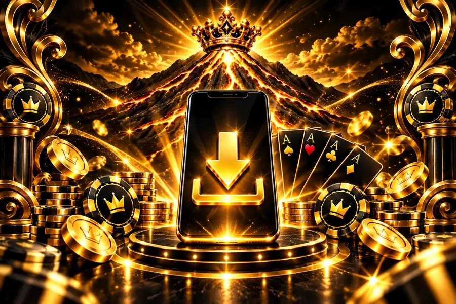 Black and gold phmayon illustration for mobile download information